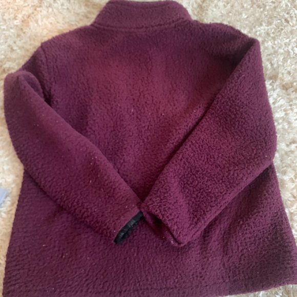 Victoria's Secret PINK Sherpa Quarter Zip Sweatshirt - Picture 4 of 4